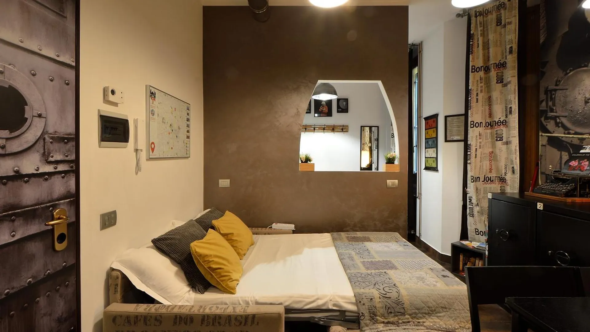 Apartment Appartamento Deluxe Stile Industrial Centro Milano, Potente Wi-Fi, 3 Linee Metropolitane- Collegato Direttamente Con Aeroporto Di Malpensa E Rho Fiera In 10 Minuti